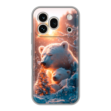Силиконовый чехол на Honor 600 Pro с принтом Новый год Силиконовый чехол на Honor 600 Pro с принтом Новый год