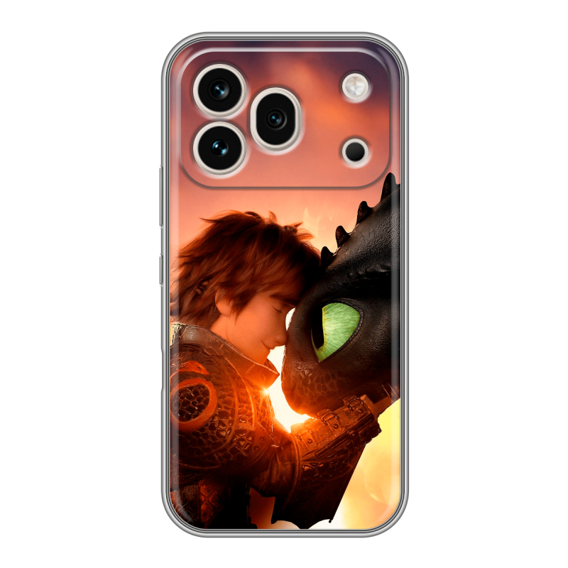 Силиконовый чехол на Honor 600 Pro с принтом Как приручить дракона Силиконовый чехол на Honor 600 Pro с принтом Как приручить дракона