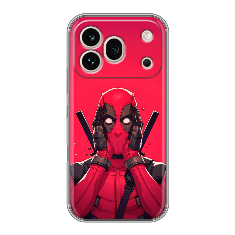 Силиконовый чехол на Honor 600 Pro с принтом Дедпул Deadpool Силиконовый чехол на Honor 600 Pro с принтом Дедпул Deadpool