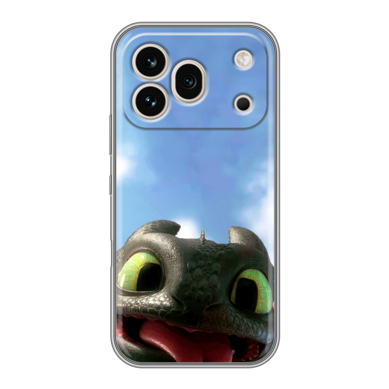 Силиконовый чехол на Honor 600 Pro с принтом Как приручить дракона Силиконовый чехол на Honor 600 Pro с принтом Как приручить дракона