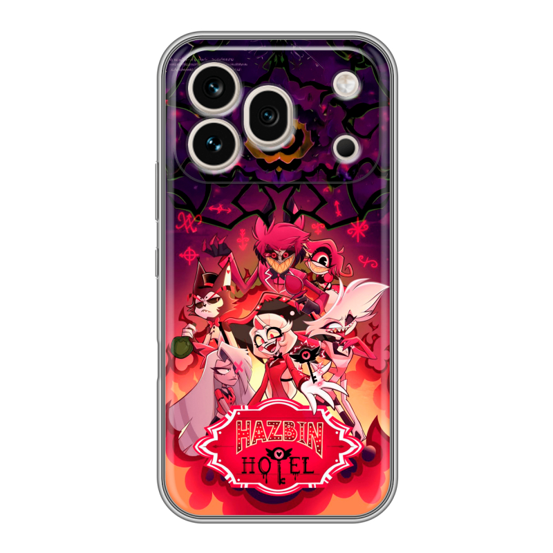 Силиконовый чехол на Honor 600 Pro с принтом Hazbin Hotel Отель Хазбин Силиконовый чехол на Honor 600 Pro с принтом Hazbin Hotel Отель Хазбин