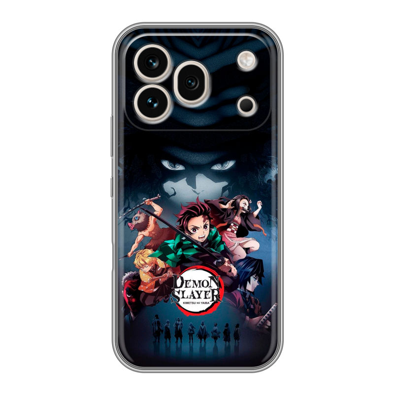 Силиконовый чехол на Honor 600 Pro с принтом Demon Slayer Клинок рассекающий демонов Силиконовый чехол на Honor 600 Pro с принтом Demon Slayer Клинок рассекающий демонов