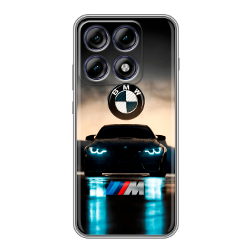 Силиконовый чехол на Motorola Edge 70 Pro с принтом БМВ BMW