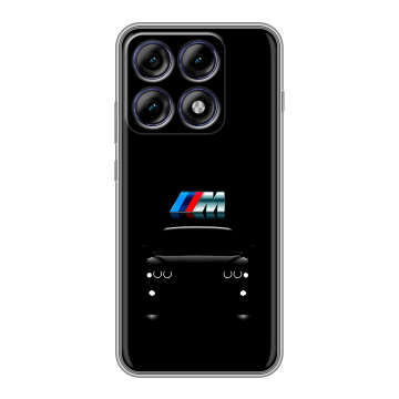 Силиконовый чехол на Motorola Edge 70 Pro с принтом БМВ BMW