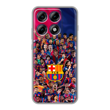 Силиконовый чехол на Motorola Edge 70 Pro с принтом Барселона Barcelona Силиконовый чехол на Motorola Edge 70 Pro с принтом Барселона Barcelona