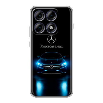 Силиконовый чехол на Motorola Edge 70 Pro с принтом Mercedes Мерседес Силиконовый чехол на Motorola Edge 70 Pro с принтом Mercedes Мерседес