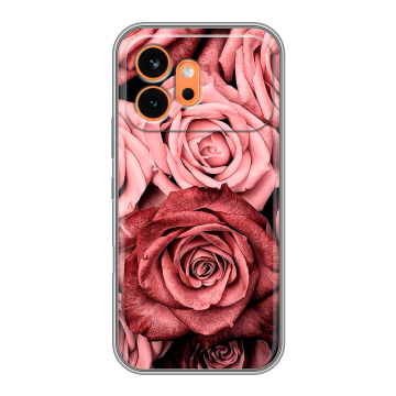 Силиконовый чехол на Honor 600 с принтом Цветы розы Силиконовый чехол на Honor 600 с принтом Цветы розы