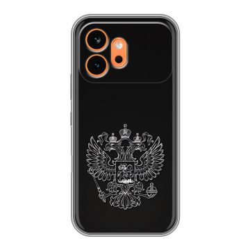 Силиконовый чехол на Honor 600 с принтом Герб России Силиконовый чехол на Honor 600 с принтом Герб России