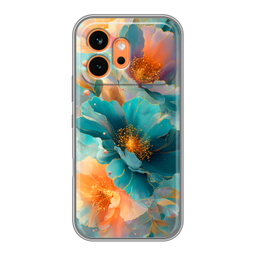 Силиконовый чехол на Honor 600 с принтом Цветы Силиконовый чехол на Honor 600 с принтом Цветы
