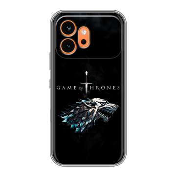 Силиконовый чехол на Honor 600 с принтом Игра Престолов Game Thrones