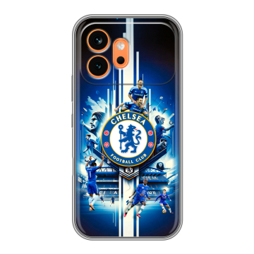 Силиконовый чехол на Honor 600 с принтом Chelsea Челси Силиконовый чехол на Honor 600 с принтом Chelsea Челси