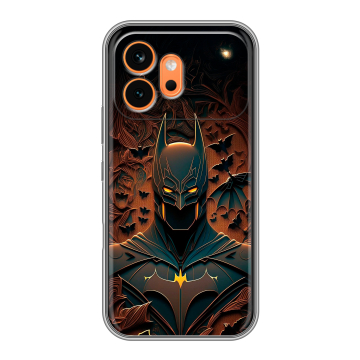 Силиконовый чехол на Honor 600 с принтом Batman Бэтмен Силиконовый чехол на Honor 600 с принтом Batman Бэтмен