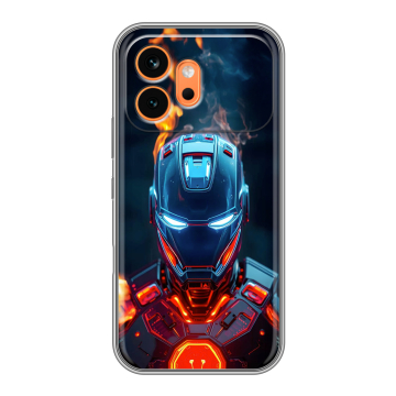 Силиконовый чехол на Honor 600 с принтом IronMan Железный человек Силиконовый чехол на Honor 600 с принтом IronMan Железный человек