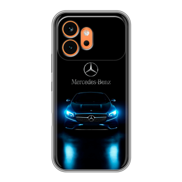 Силиконовый чехол на Honor 600 с принтом Mercedes Мерседес Силиконовый чехол на Honor 600 с принтом Mercedes Мерседес