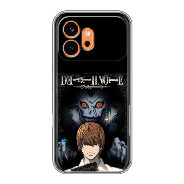Силиконовый чехол на Honor 600 с принтом Death note Тетрадь смерти Силиконовый чехол на Honor 600 с принтом Death note Тетрадь смерти