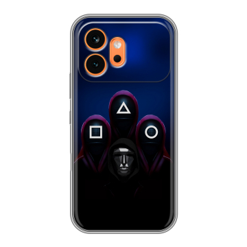 Силиконовый чехол на Honor 600 с принтом Игра Кальмара Силиконовый чехол на Honor 600 с принтом Игра Кальмара