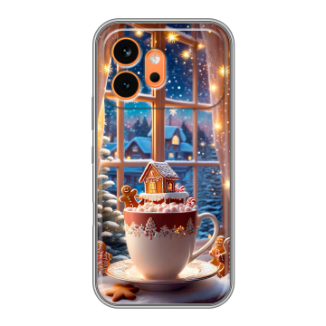 Силиконовый чехол на Honor 600 с принтом Новый год Силиконовый чехол на Honor 600 с принтом Новый год