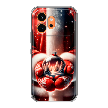 Силиконовый чехол на Honor 600 с принтом Новый год Силиконовый чехол на Honor 600 с принтом Новый год