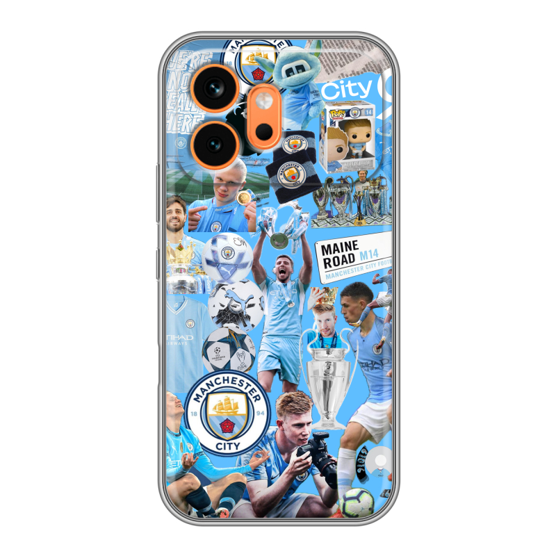 Силиконовый чехол на Honor 600 с принтом Man City Манчестер Сити Силиконовый чехол на Honor 600 с принтом Man City Манчестер Сити