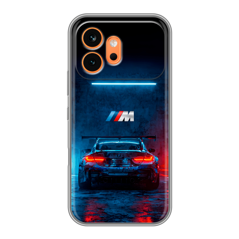 Силиконовый чехол на Honor 600 с принтом BMW БМВ Силиконовый чехол на Honor 600 с принтом BMW БМВ