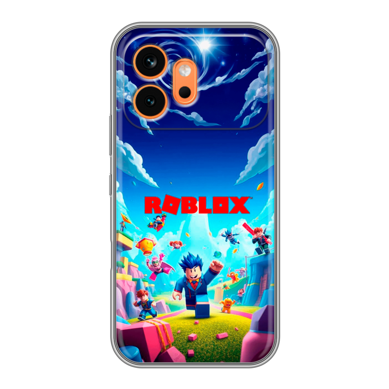 Силиконовый чехол на Honor 600 с принтом Roblox Роблокс Силиконовый чехол на Honor 600 с принтом Roblox Роблокс