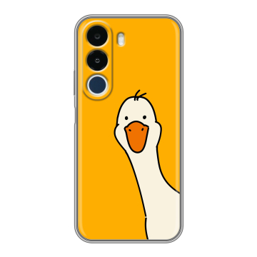 Силиконовый чехол на Realme P4x с принтом Утка