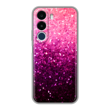 Силиконовый чехол на Realme P4x с принтом Блестки