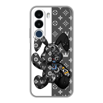 Силиконовый чехол на Realme P4x с принтом Луи робот Силиконовый чехол на Realme P4x с принтом Луи робот