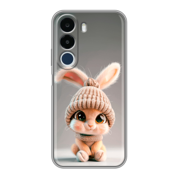 Силиконовый чехол на Realme P4x с принтом Кролик