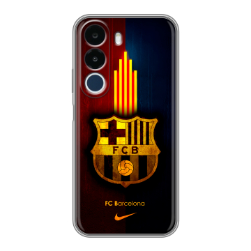Силиконовый чехол на Realme P4x с принтом Барселона Barcelona