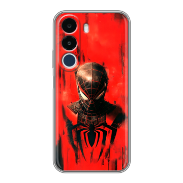 Силиконовый чехол на Realme P4x с принтом человек паук spiderman Силиконовый чехол на Realme P4x с принтом человек паук spiderman