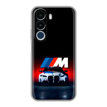 Силиконовый чехол на Realme P4x с принтом БМВ BMW