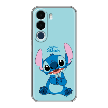 Силиконовый чехол на Realme P4x с принтом Лило и Стич