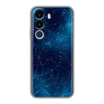 Силиконовый чехол на Realme P4x с принтом Космос звезды