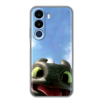Силиконовый чехол на Realme P4x с принтом Как приручить дракона Силиконовый чехол на Realme P4x с принтом Как приручить дракона