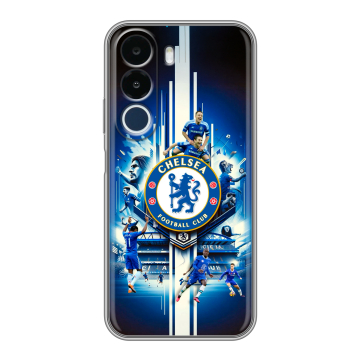 Силиконовый чехол на Realme P4x с принтом Chelsea Челси Силиконовый чехол на Realme P4x с принтом Chelsea Челси