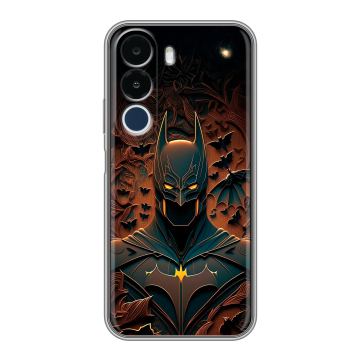 Силиконовый чехол на Realme P4x с принтом Batman Бэтмен Силиконовый чехол на Realme P4x с принтом Batman Бэтмен