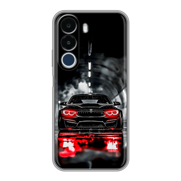 Силиконовый чехол на Realme P4x с принтом BMW БМВ