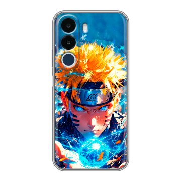 Силиконовый чехол на Realme P4x с принтом Аниме Наруто Naruto