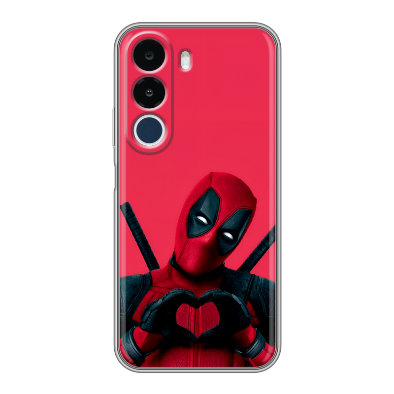 Силиконовый чехол на Realme P4x с принтом Дедпул Deadpool Силиконовый чехол на Realme P4x с принтом Дедпул Deadpool
