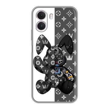 Силиконовый чехол на Realme P4 Lite с принтом Луи робот Силиконовый чехол на Realme P4 Lite с принтом Луи робот