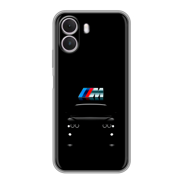 Силиконовый чехол на Realme P4 Lite с принтом БМВ BMW Силиконовый чехол на Realme P4 Lite с принтом БМВ BMW