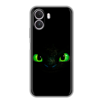 Силиконовый чехол на Realme P4 Lite с принтом Как приручить дракона Силиконовый чехол на Realme P4 Lite с принтом Как приручить дракона