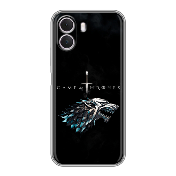 Силиконовый чехол на Realme P4 Lite с принтом Игра Престолов Game Thrones