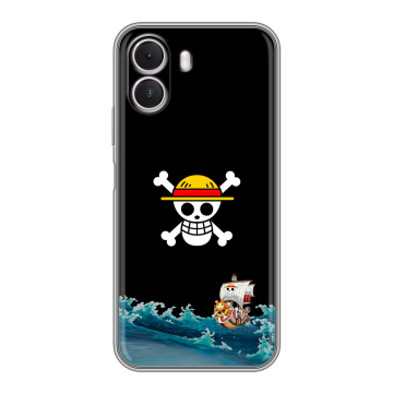 Силиконовый чехол на Realme P4 Lite с принтом One Piece Ван Пис