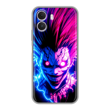 Силиконовый чехол на Realme P4 Lite с принтом Death note Тетрадь смерти