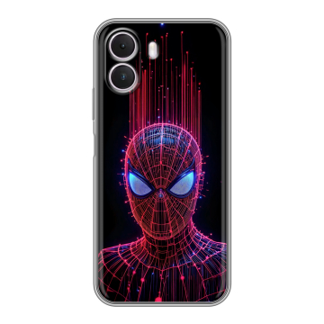 Силиконовый чехол на Realme P4 Lite с принтом Spiderman Человек паук Силиконовый чехол на Realme P4 Lite с принтом Spiderman Человек паук