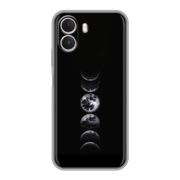Силиконовый чехол на Realme P4 Lite с принтом женский