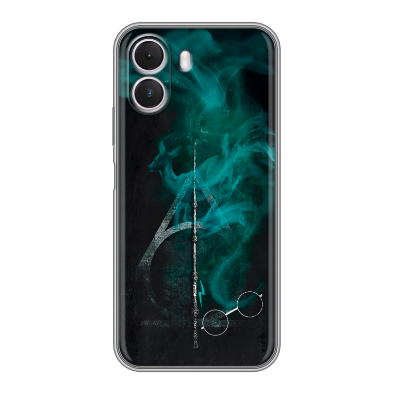 Силиконовый чехол на Realme P4 Lite с принтом Гарри Поттер Harry Potter Силиконовый чехол на Realme P4 Lite с принтом Гарри Поттер Harry Potter