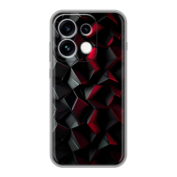 Силиконовый чехол на OPPO Reno16 с принтом Абстракция
